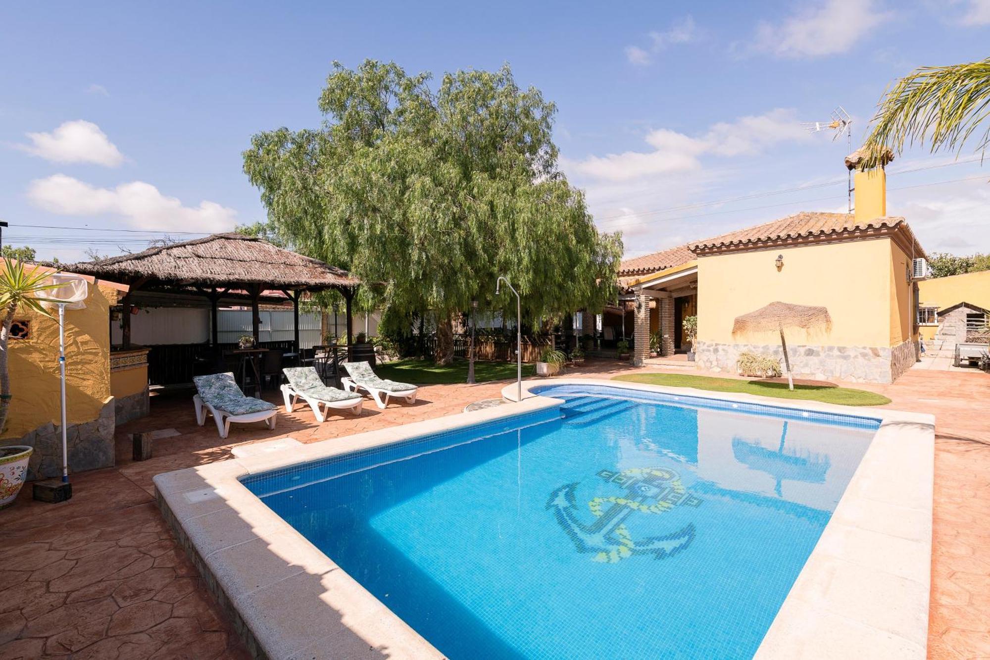 Villa La Redondela Chiclana de la Frontera Esterno foto