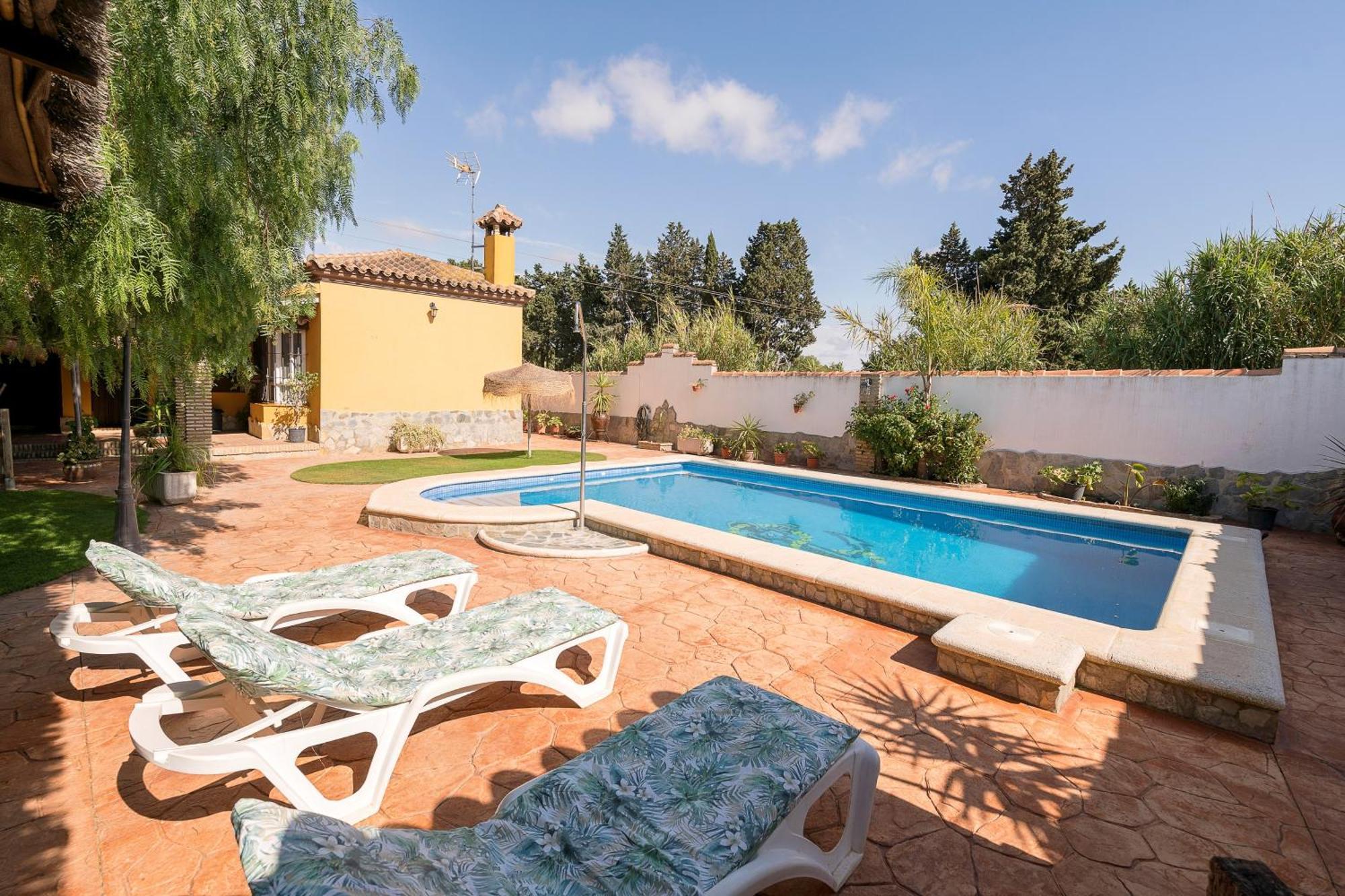 Villa La Redondela Chiclana de la Frontera Esterno foto